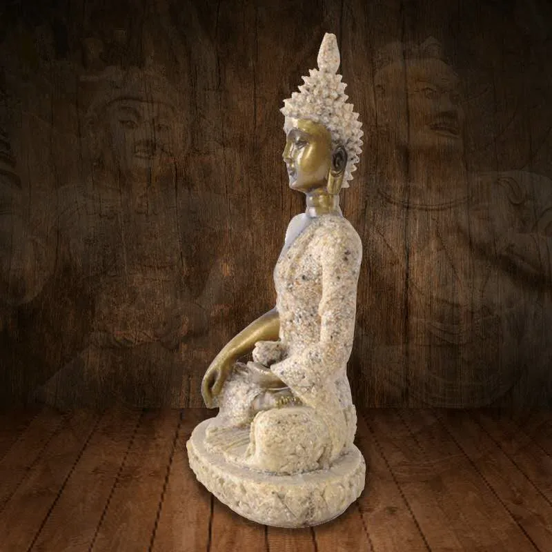 Статуя Будды из смолы BUF татагата Индия Йога мандала буддизм скульптура домашний