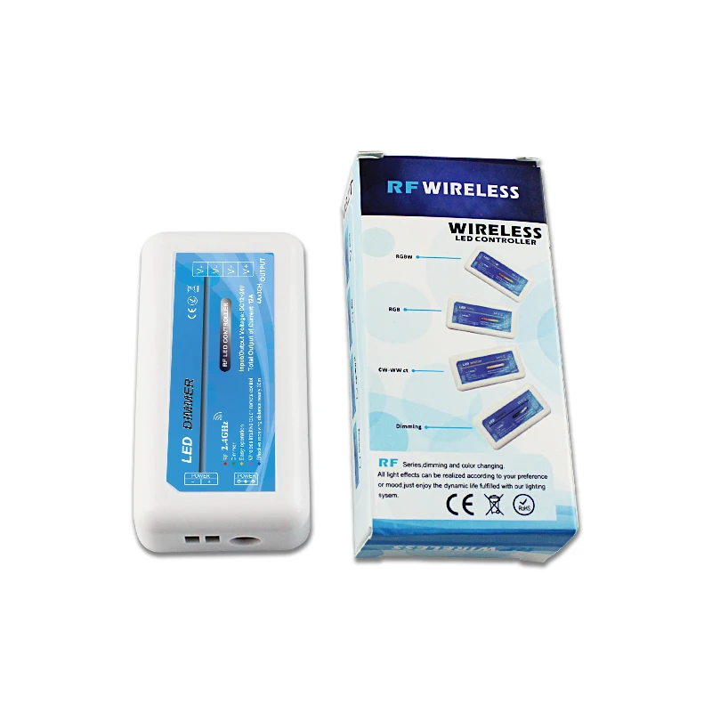 YLSTAR Бесплатная доставка Новый 12 24V 2 4G RF 4 зоны настенный сенсорный пульт