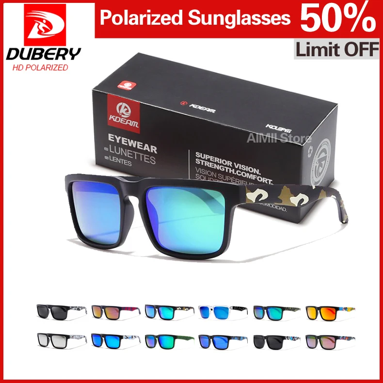 HD линзы zonnebril mannen квадратные UV400 рыболовные зеркальные поляризованные