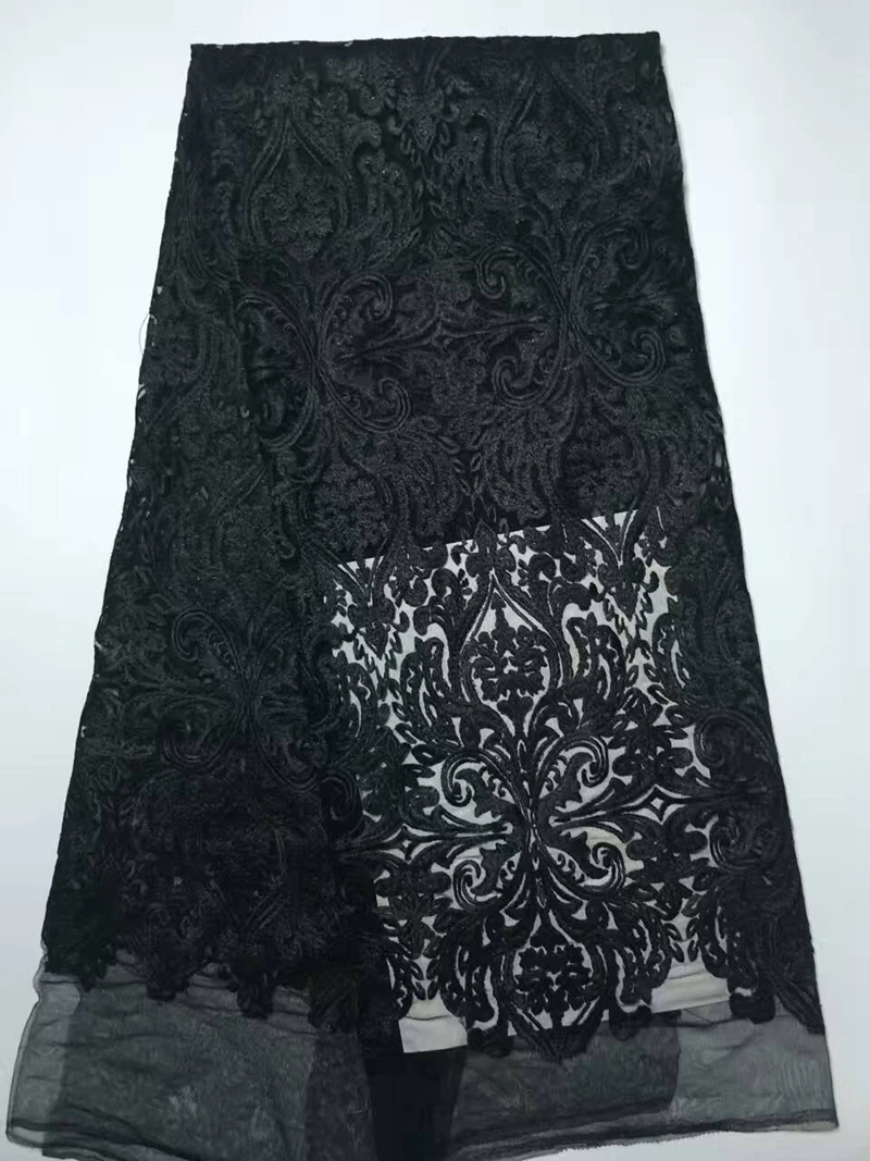 Золотая африканская французская кружевная ткань высокое качество Нигерия