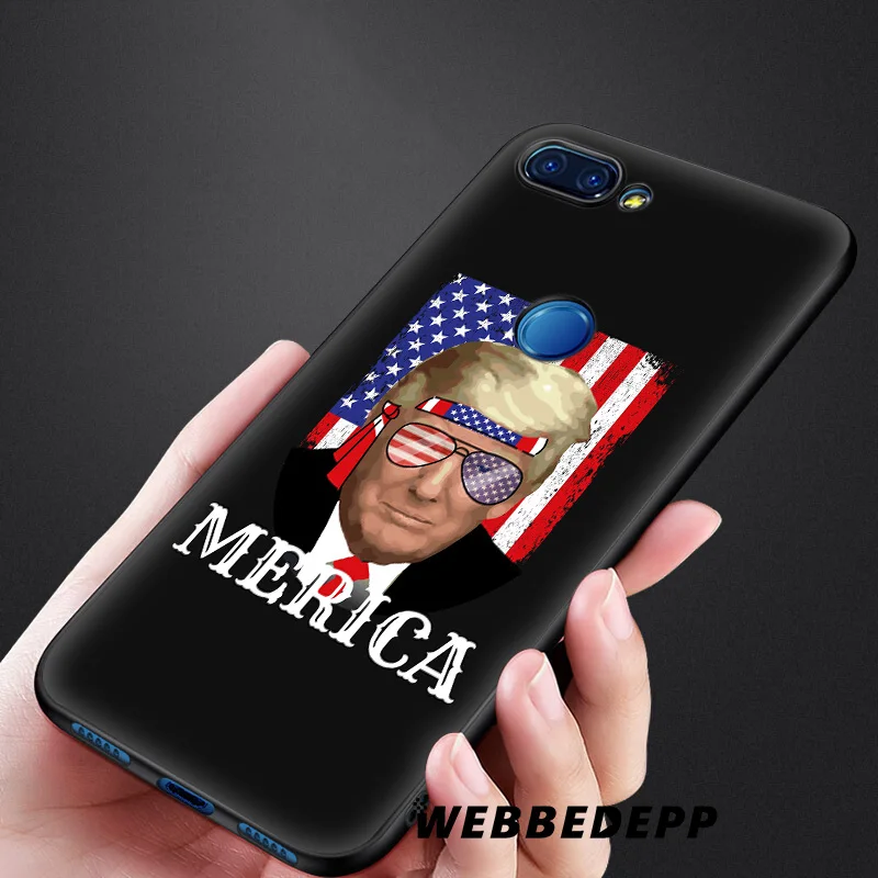 WEBBEDEPP Donald Trump Cool Soft Silicone Case for Xiaomi Redmi Note 7 6 6A 5 4 4X 4A S2 Plus Pro Lite Go |