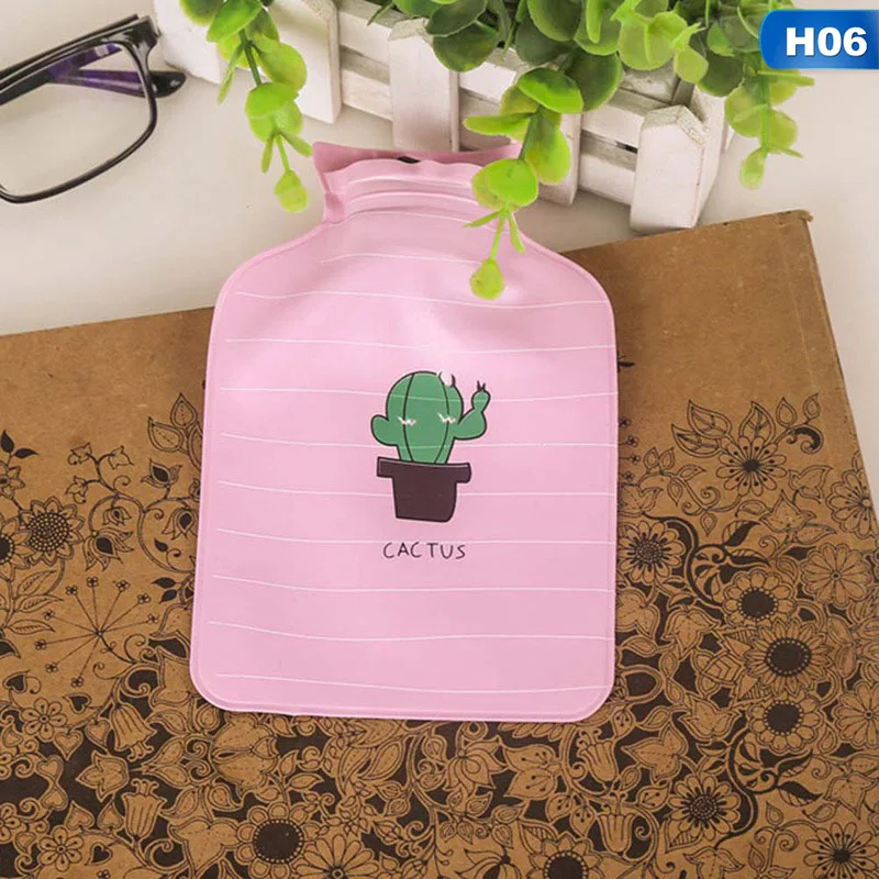 H06 1 шт. Прекрасный Мультфильм Рука теплая бутылка для воды мини грелка портативный ручной подогреватель для девочек карманные руки ноги сумки для горячей воды - Цвет: H06