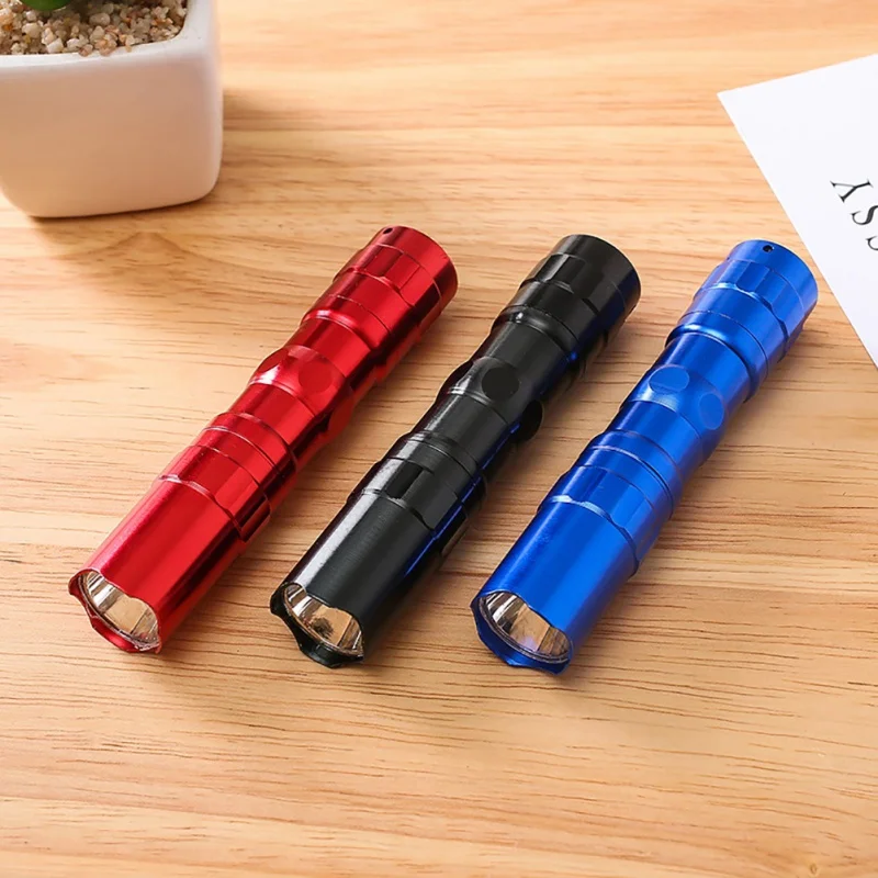 Мини 1 Вт фонарики ночные светильники из алюминиевого сплава водонепроницаемые