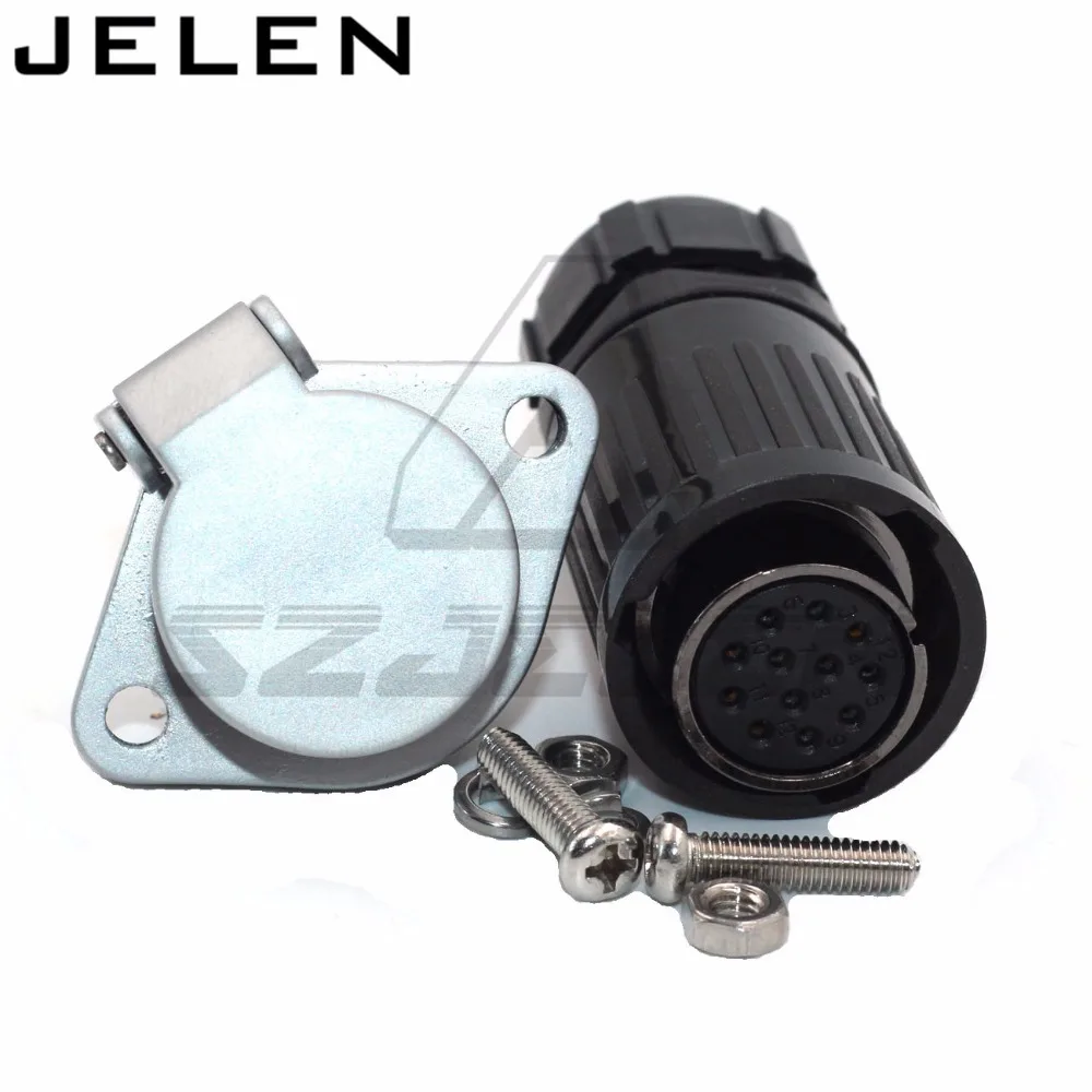 Водонепроницаемый разъем и розетка HE20 12 контактов внешний питания корабля