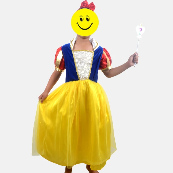 Бесплатная доставка платье на Хэллоуин с белой юбкой вуалью детские костюмы