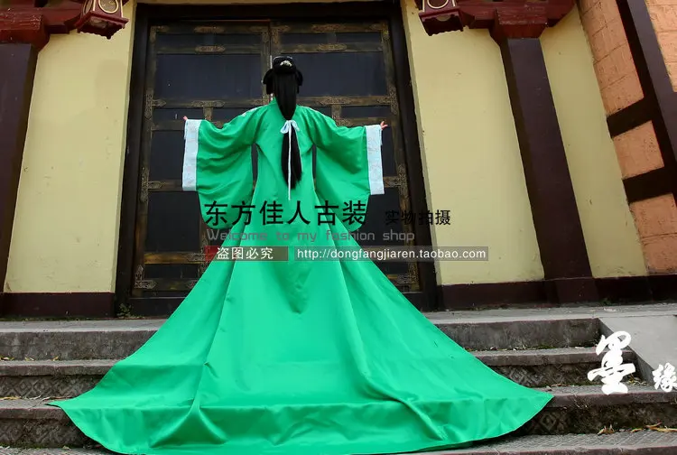 Светильник зеленый яркий костюм для активного образа жизни|costume hanfu|legend dramahanfu costume