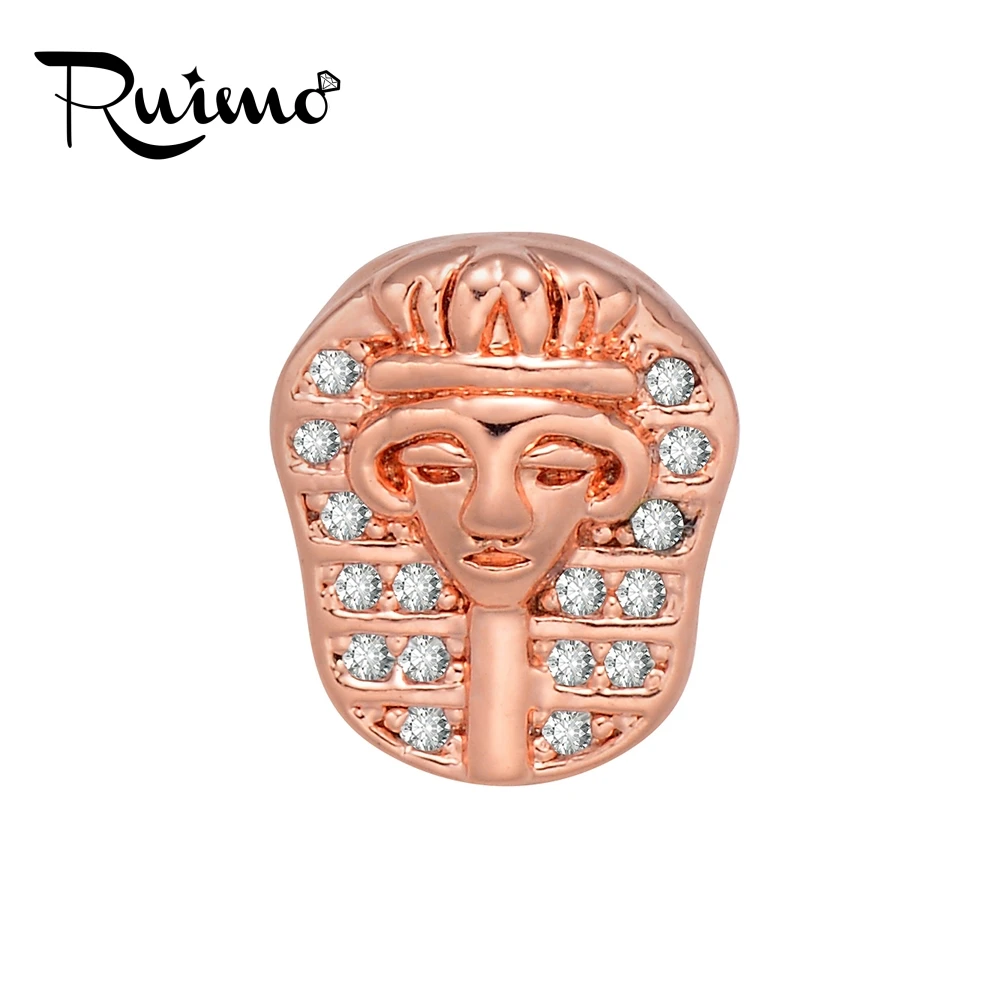 Микрозакрепка фианита RUIMO статуя Фараона медные бусины для самостоятельного