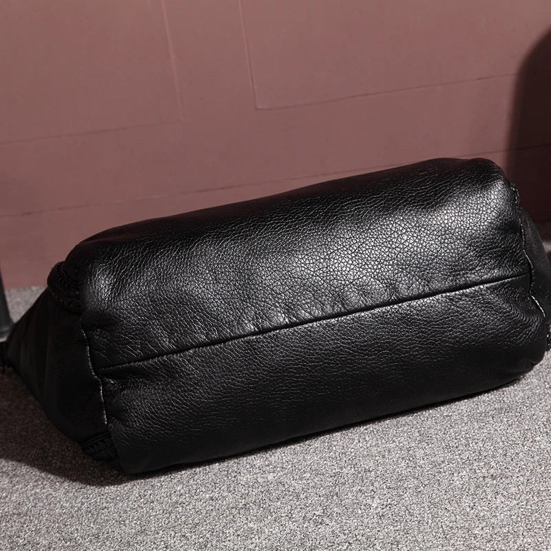 

Casual Tote Bag Luxury Handbags Women Bags Large Capacity Female High Quality Solid Soft PU Leather Shoulder Crossbody For Girls