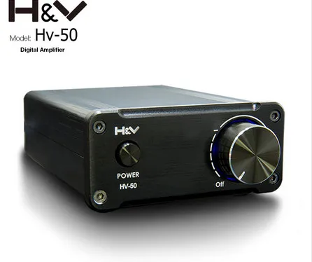 Hv-50 50 Вт * 2 TDA7492 HiFi аудио цифровой Мощность Усилители домашние 24 В домашний
