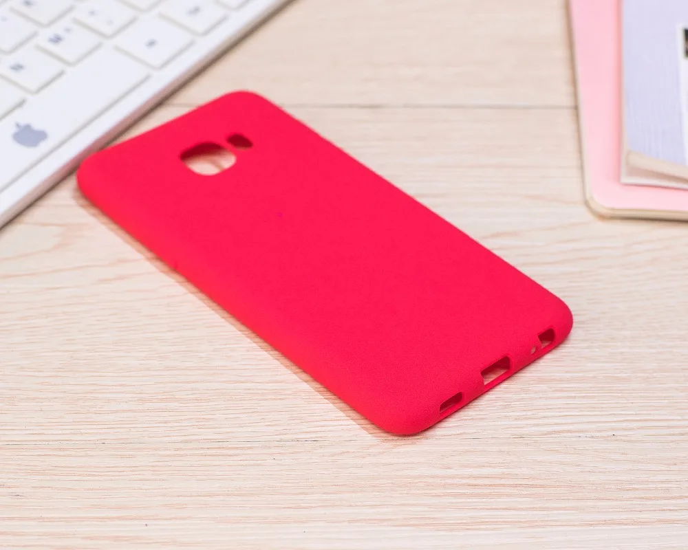 Matte soft Silicon Shell Antiskid and Sweatproof Case For Samsung Galaxy A7 2017 Duos SM-A720F/DS TD-LTE A720F Cover Fundas Capa |