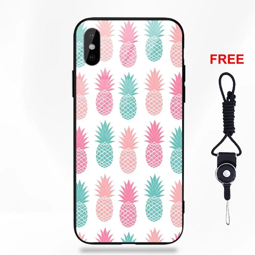 Мягкие TPU оправа закаленное стекло Капа чехол для apple IPhone X XS Max XR 5 5C 5S SE 6 S 7 8 большие