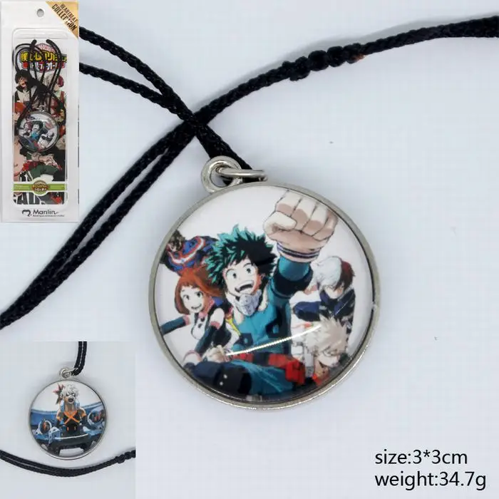 10 шт./лот аниме Моя геройская Академия Izuku мидория Katsuki Bakugou металлический брелок