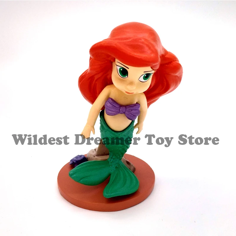 Disney 20 шт./компл. принцесса фигурки игрушки Рапунцель, Белоснежка Золушки Белоснежки Фея Рапунцель украшением в виде мягкой игрушки кролика Детский подарок