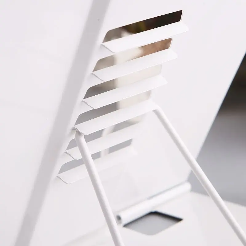 Портативный металлический Регулируемый держатель для чтения книг подставка