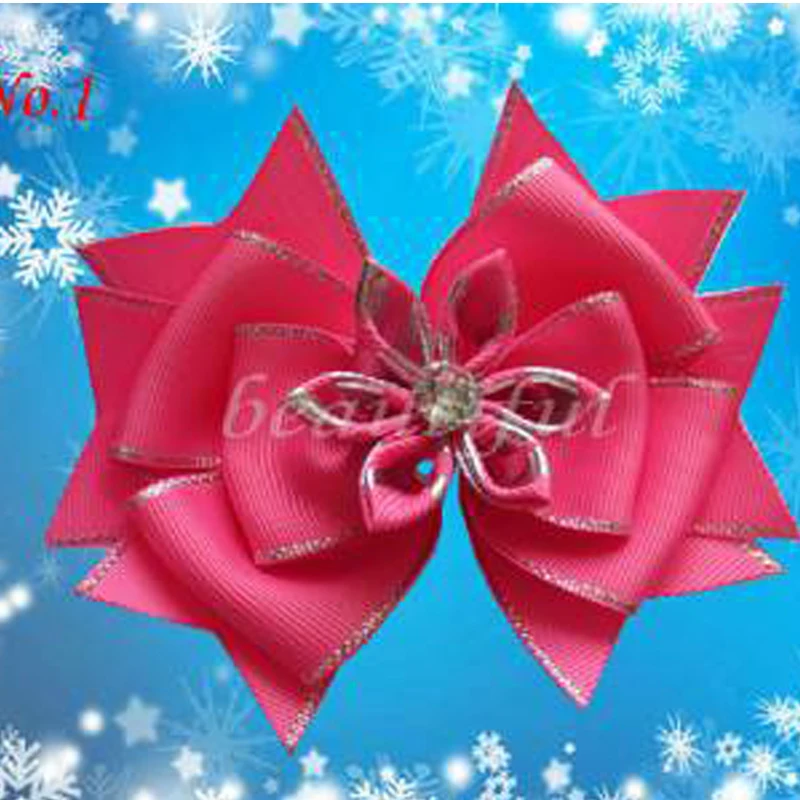14 BLESSING Good Girl Boutique 4 5 &quotA-Снежинка заколка для волос с бантом 130 No. | Аксессуары