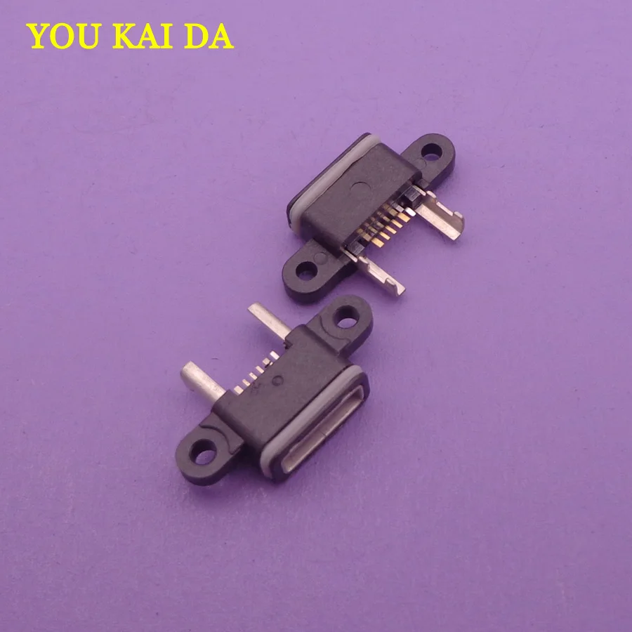 100 шт./лот мини-разъем micro USB гнездо зарядное устройство зарядный порт 5pin запасные