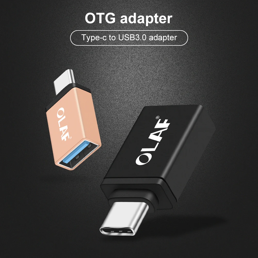 Адаптер OLAF USB Type C OTG адаптер Type-C штекер-гнездо USB3.0 конвертер для Xiaomi Macbook Nexus 5X 6P Google