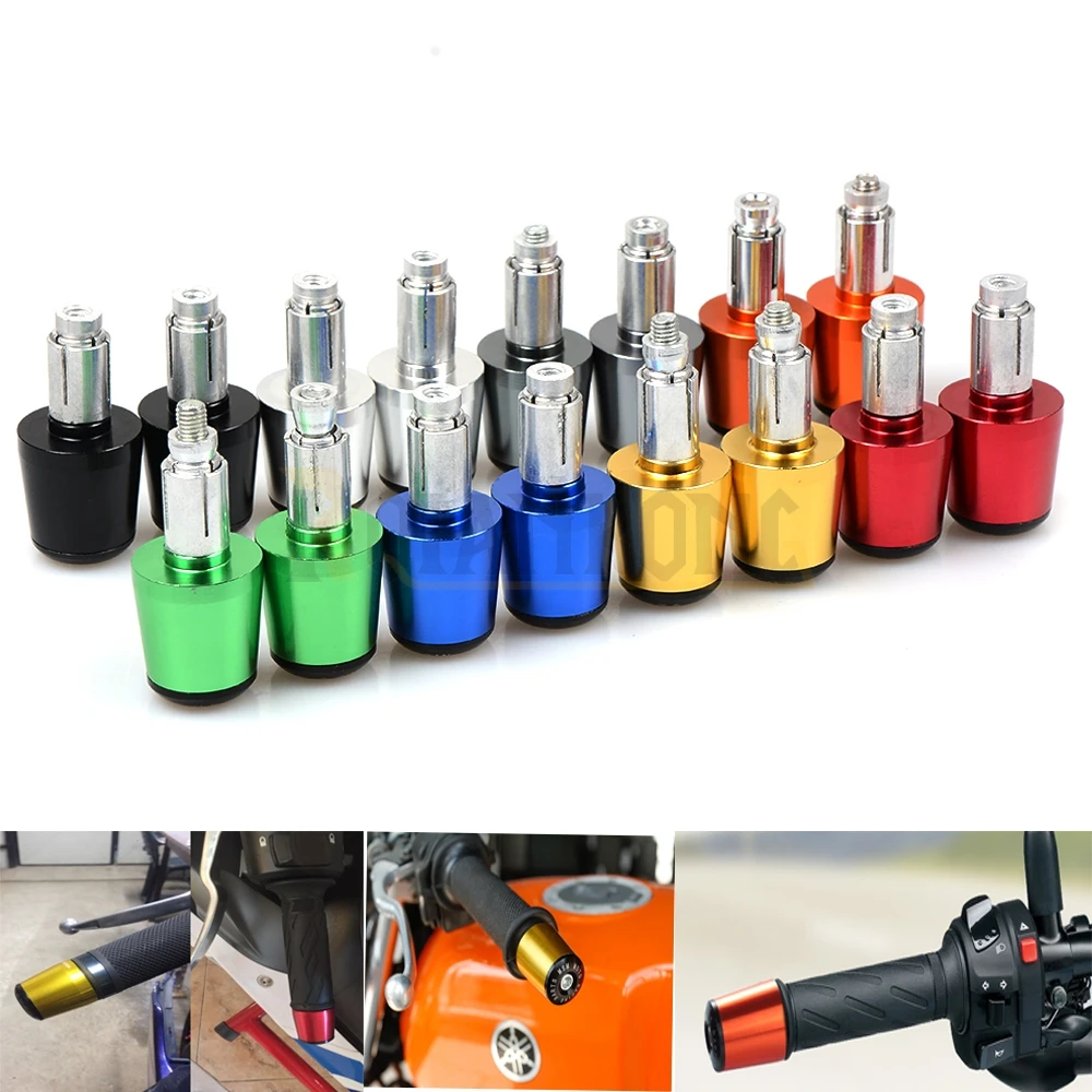 

for yamaha XJ6 XJR 1300 YZF R1 1998-2015 YZF R6 1999-2015 Motorcycle CNC 7/8'' Handle Bar End Weights Handlebar Grips Cap