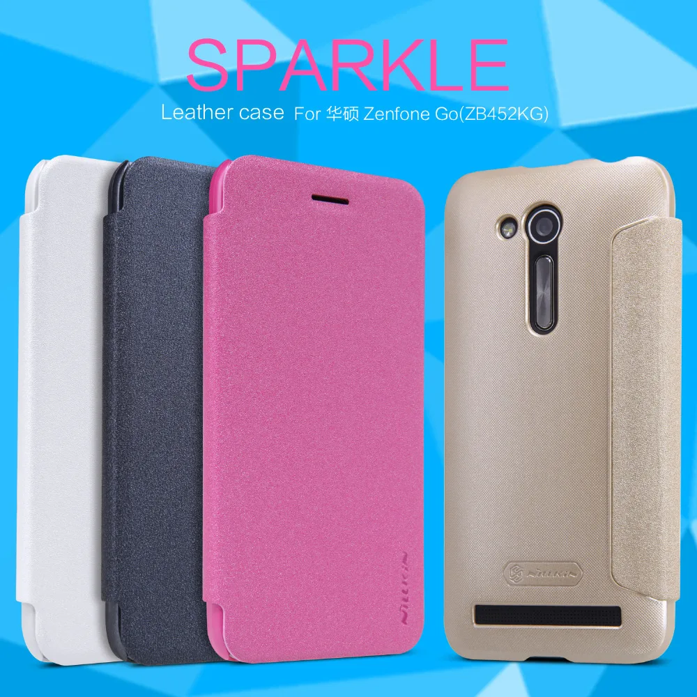 Для Asus Zenfone Go (ZB452KG) чехол Nillkin блестящий для ASUS ZB452KG телефона s защитный на заднюю