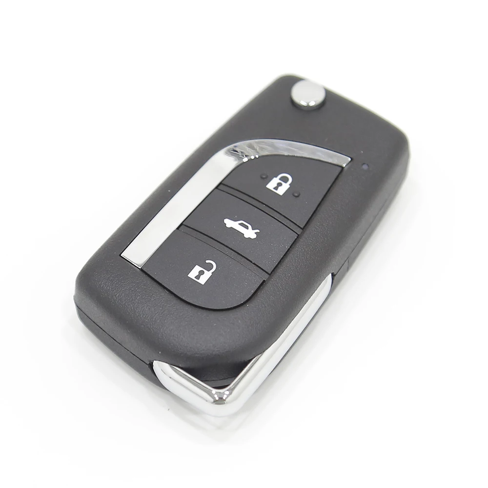 

Lockartist VVDI / Xhorse X008 toyotastyle 3Buttons universal Remote folding flip Original Remote Key for VVDI2