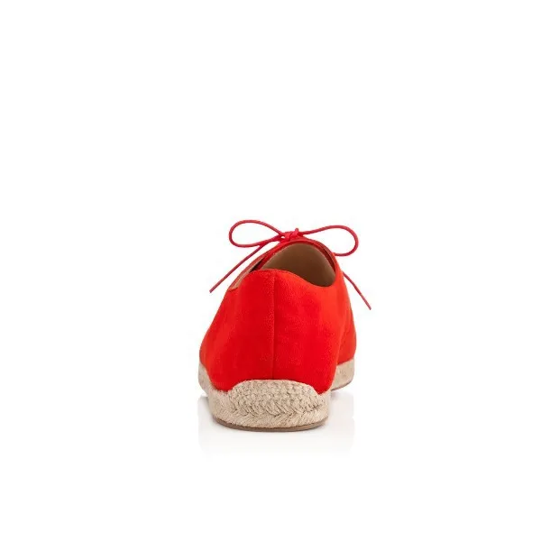 Red Bottom Men Shoes salvador flat Corazon Suede Mens Espadrilles | Обувь