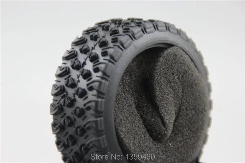 4 шт. радиоуправляемая модель автомобиля 1/10 резиновые шины шина для ралли