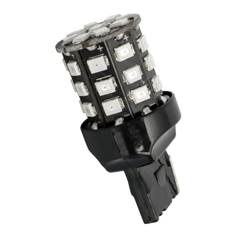 2 шт. T20 7440 W21W WY21W 33 led 2835 smd автомобиля задние светодиодные лампы тормозного светильник s авто задний фонарь поворотники светильник красный белого и желтого цвета 12V 2X