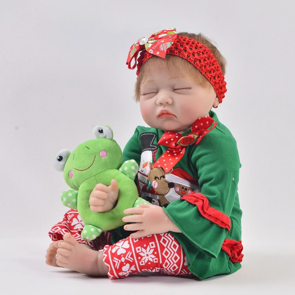 Кукла reborn из мягкого силикона 55 см | Игрушки и хобби