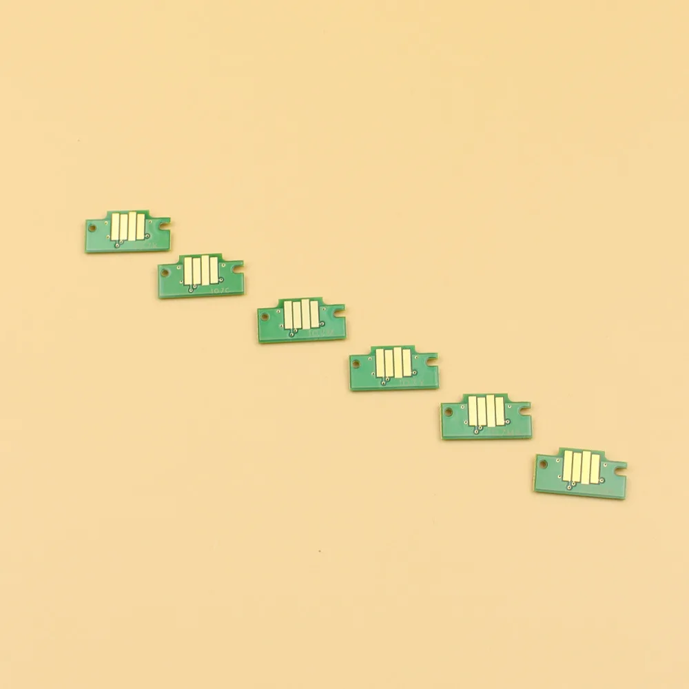 6 шт./комплект чип для картриджа с чернилами PFI 107 чипа Canon IPF 680 685 770 780 785 | Компьютеры