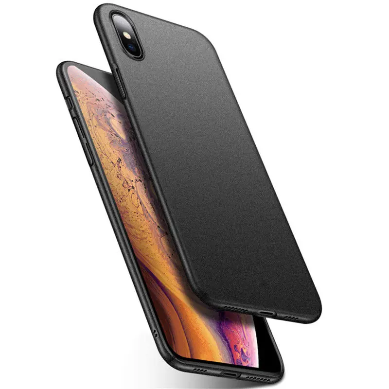 NOWAL Роскошный Матовый чехол из песчаника для iPhone 7 Plus 8 8Plus Ультратонкий жесткий пластиковый чехол для iPhone 11 Pro X XR XS Max 6 6S Plus