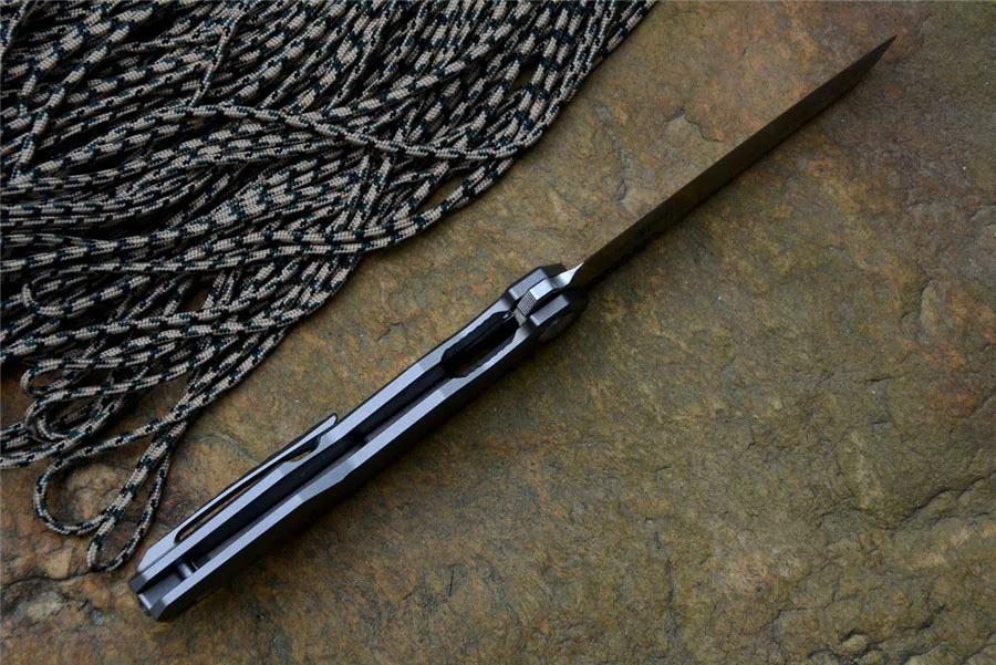 TwoSun нож TS88 складные ножи M390 лезвие титановая ручка Ножи Охотничьи ножи для выживания для коллекции подарков уличные шестерни