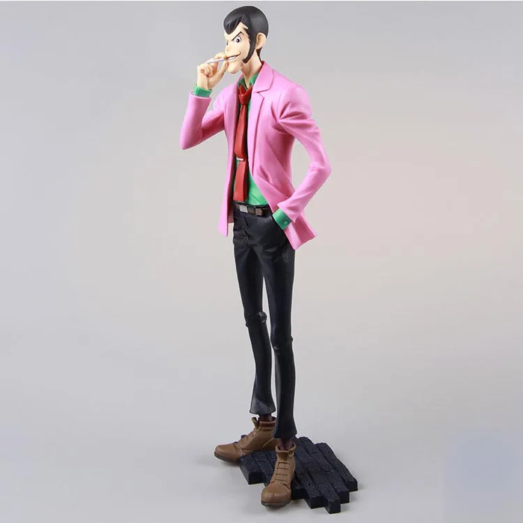 Lupin 26 см японская оригинальная Аниме Фигурка Lupin III Rupan Sansei Mine Fujiko/Lupin фигурка Коллекционная модель игрушки для мальчиков - Цвет: Lupin
