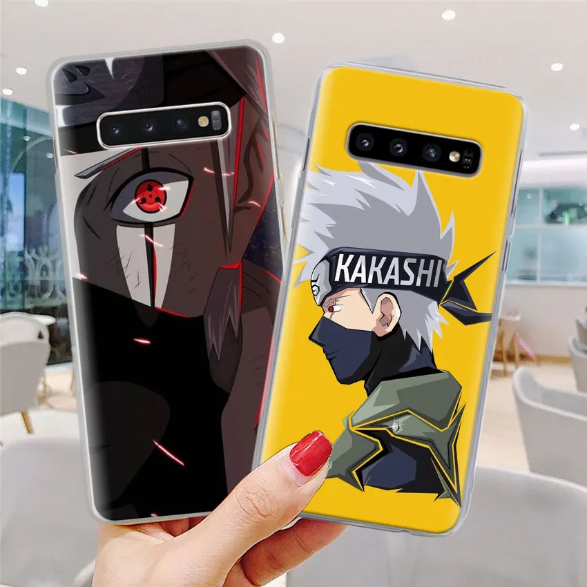 Аниме «Наруто» производства компании "Kakashi" чехол для телефона аниме для samsung Galaxy S10e S10 плюс S7 S8 S9 Plus, Note 8, 9, 10, плюс S10 5G M20 M30 жесткий чехол Coque