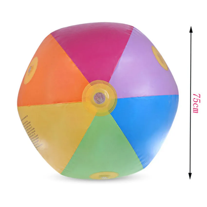 1 шт. разноцветный надувной водяной шар 75 см | Игрушки и хобби