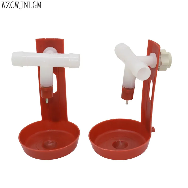 

Poultry Automatic Water Supplies Chicken Drinks Chicken House Feed Automatic Poultry Drinking Cup 20pcs