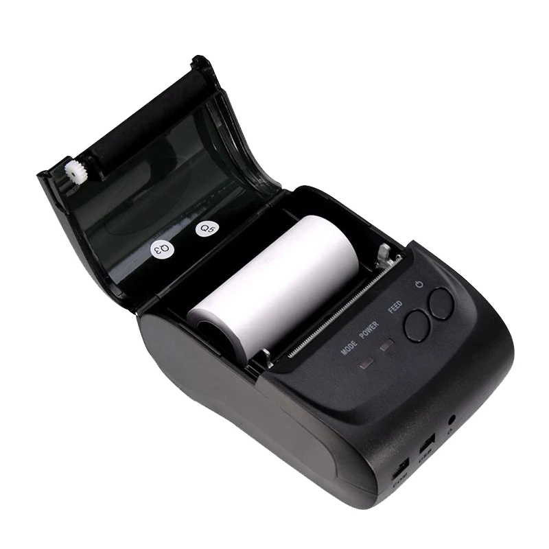 Bluetooth2.0 mobile mini android pos receipt printer 58mm thermal portable impressora support windows system ticket 584A|pos printer|receipt