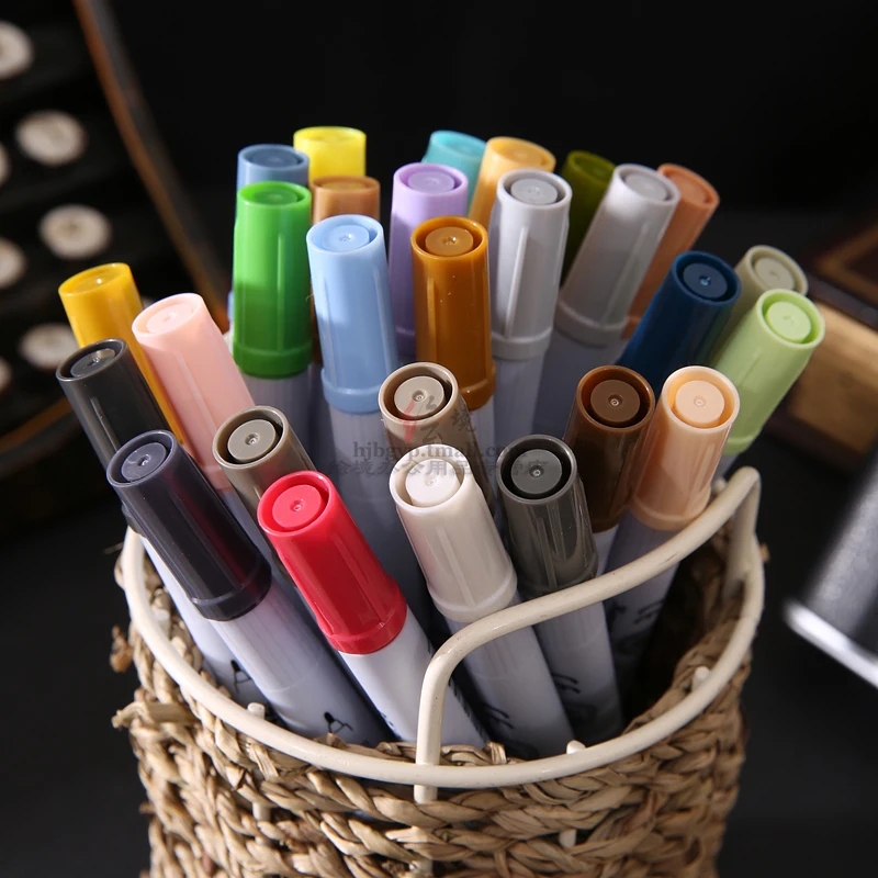 Двусторонняя маркерная ручка KURECOLOR последнего поколения на водной основе 27