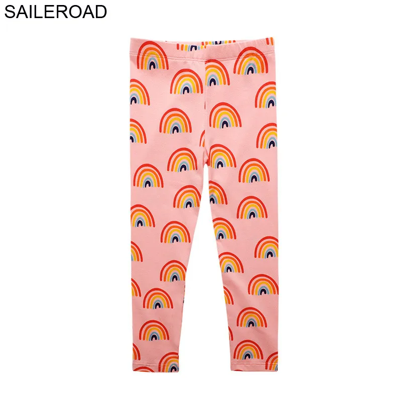 1150 same picture SAILEROAD Девочки Леггинсы для Детей Брюки Карандаш Мультфильм Вышивка Кроликом Дети Брюки Одежда Весна Осень Брюки Малыша - Цвет: 1150 same picture