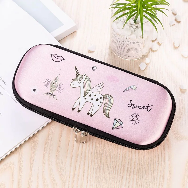 Пенал EVA пенал школьный Футляр Lapices Unicorn Kawaii Lapiceras Estuche Escolares Чехлы Trousse Scolaire style