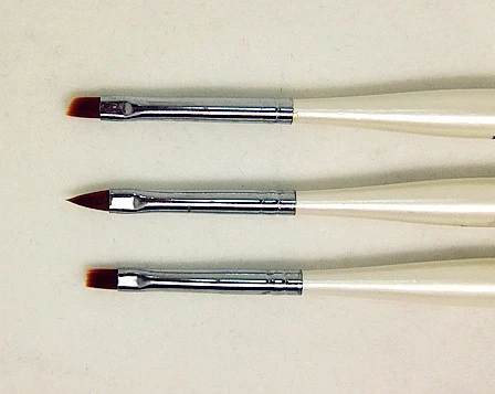 

Nail Art Tools 3 pcs Acrylic UV Gel Kolinsky Hair Acrylic Nail Brush Pen