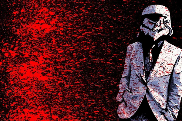 Star Wars фильм постер Современной Поп-элементы стены HD холст полиграфии жикле