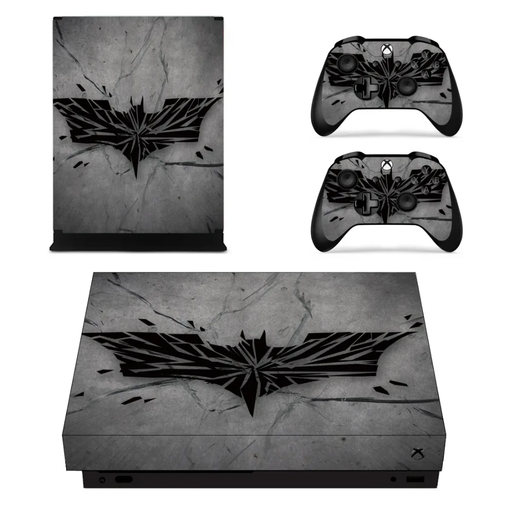 Бэтмен скины для Xbox One X консоли и контроллера Виниловые наклейки кожи геймпад