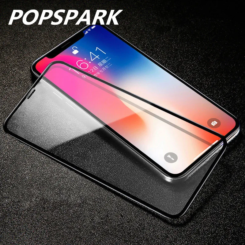 5D Защитное стекло для iphone X XR XS Max полное покрытие Защита экрана iPhone 7 8 6 6S Plus