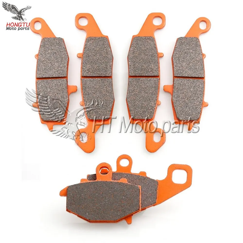 Мотоциклетные Передние Задние тормозные колодки для Kawasaki ER650 ER6f ER 6F 6N ER6N 2009 2014 EX650R