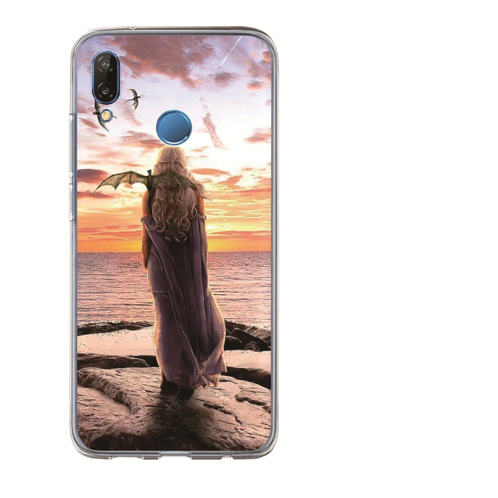 Чехол для телефона Huawei Honor 10 Lite 9 8 7A 7C 7X 7 6A Daenerys Dragon Jon Snow Tyrion Lannister Funda Game Thrones Etui |