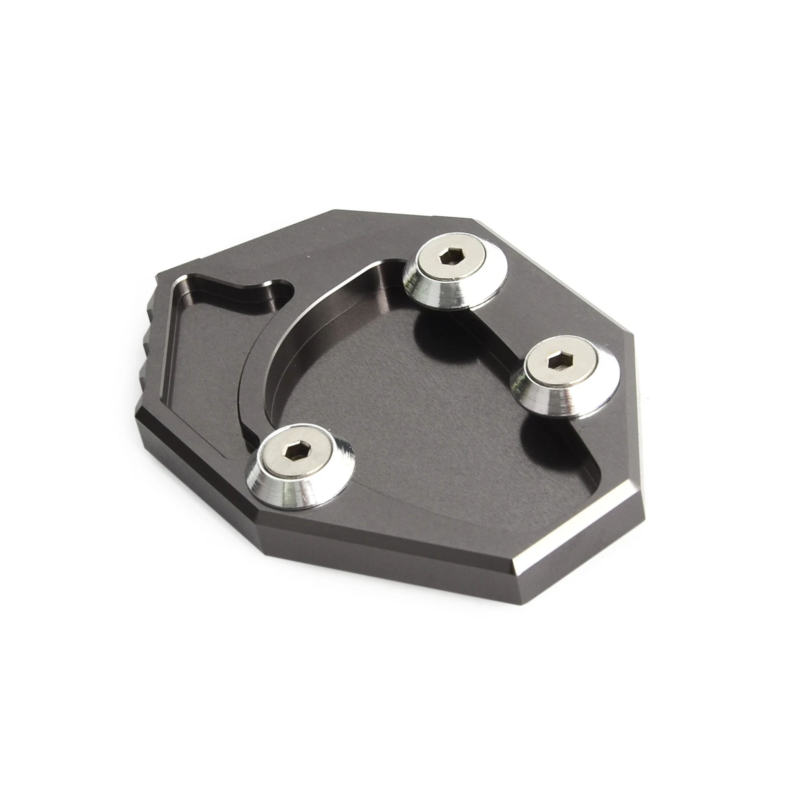 Titanium CNC подножка боковая подставка для Kawasaki Ninja ZX14R ZX14 ZZR1400 2006- GTR1400 Concours 14 2008 - Цвет: Titanium
