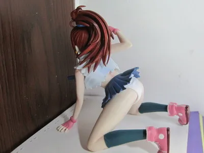 Фигурка аниме ikkitousen 10 см японская фигурка сексуальной девушки Коллекционная