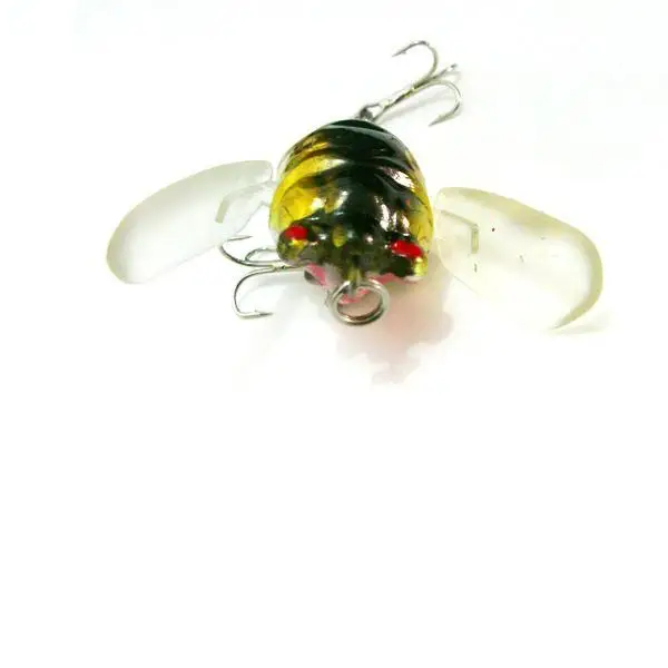 Cute 6g 40mm Hard Plastic Crankbait Minnow Fishing Lure Hook Bait Tackle Fish Hooks Cheap Random Color | Спорт и развлечения