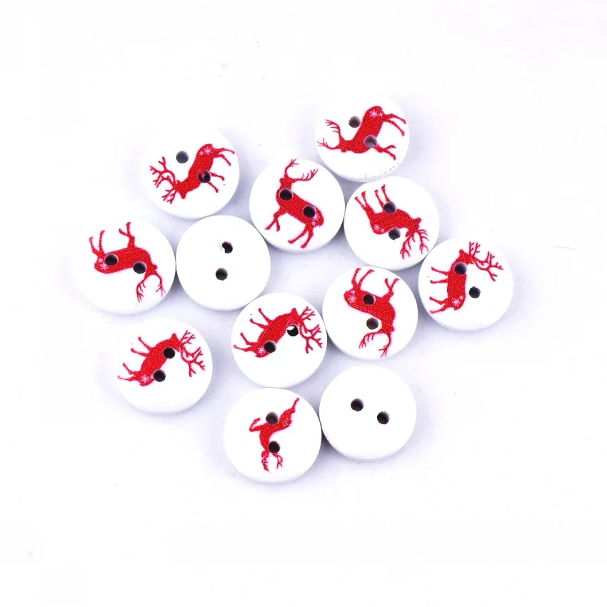 Бесплатная доставка розничная продажа 20 шт. разные круглые с оленем милые 2