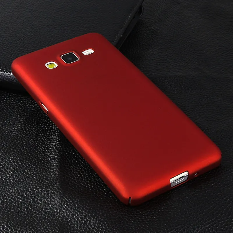 Удобный жесткий пластиковый силиконовый чехол для samsung Galaxy Grand Prime чехол G530 G530H G531 G531H G531F задняя крышка для SM-G531F - Цвет: Red